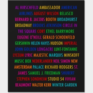 Broadway Theatres Posters and Art